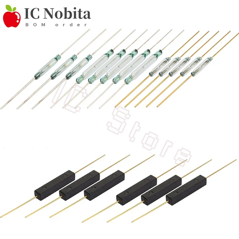 5/10PCS Przełącznik kontaktronowy Przełącznik magnetyczny Czujnik MKA07101 MKA10110 Y213 MMKA17101 GPS-11A…