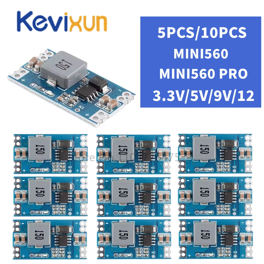 5/10szt Mini560 5A DC-DC Mini560 PRO Moduł zasilania stabilizowanego napięcia obniżającego napięcie 6-30V do… 5/10szt Mini560 5A DC-DC Mini560 PRO Moduł zasilania stabilizowanego napięcia obniżającego napięcie 6-30V do…
