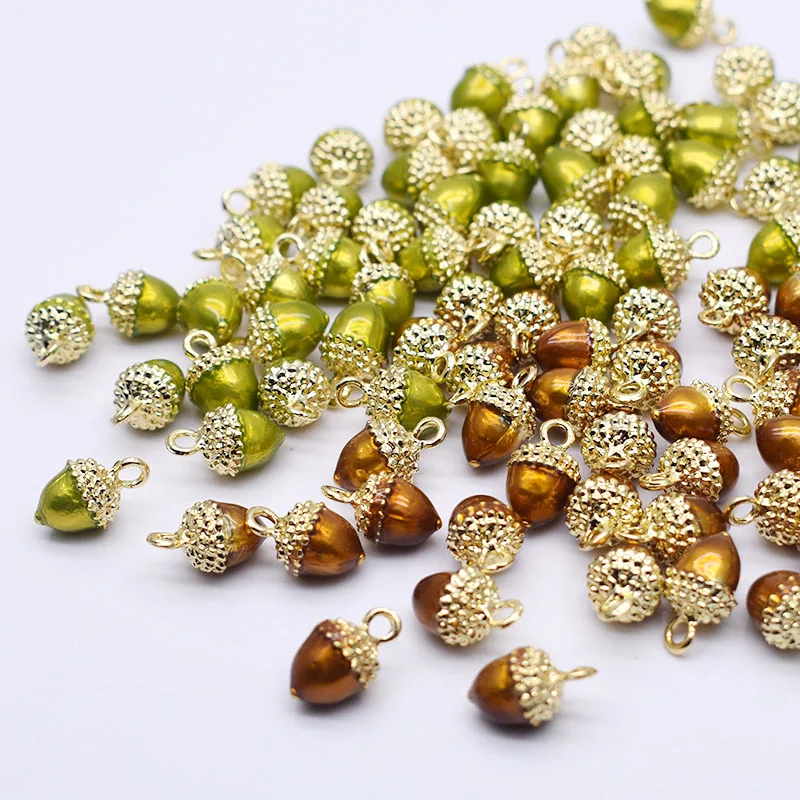 5 sztuk 9x15mm wisiorek ze stopu żołądź 3D żołądź Charms 3D orzeszki piniowe żołędź wisiorek Charms do… 5 sztuk 9x15mm wisiorek ze stopu żołądź 3D żołądź Charms 3D orzeszki piniowe żołędź wisiorek Charms do…