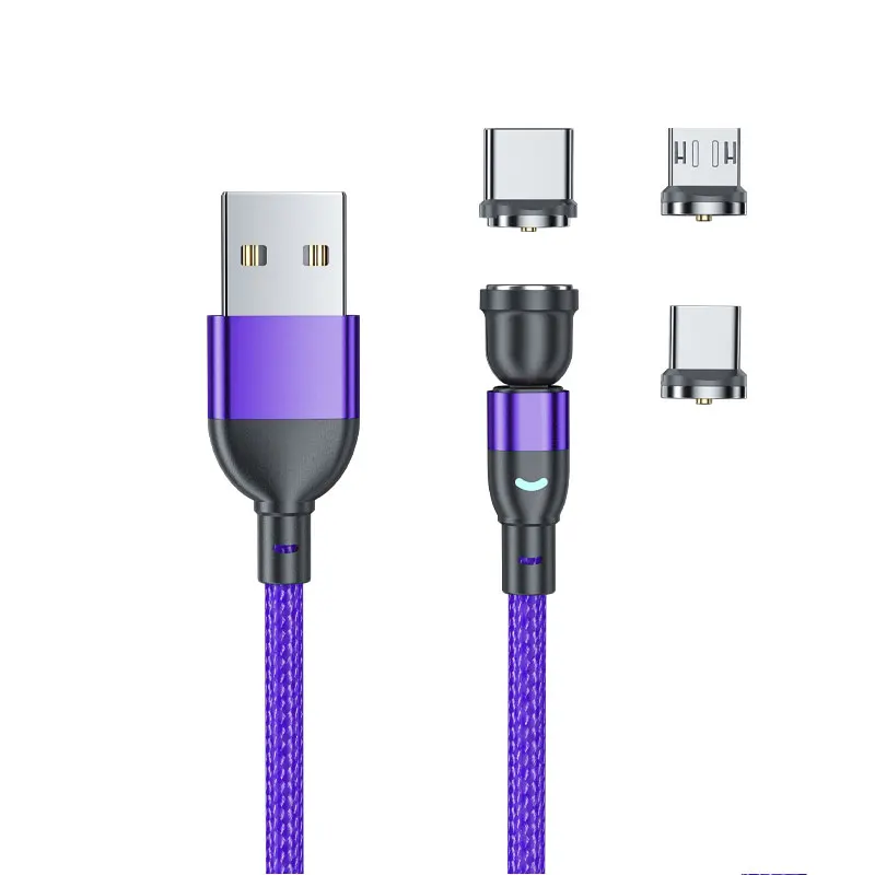 540 obracać kabel magnetyczny do telefonu komórkowego kabel USB C do telefonu iPhone 12 Pro MAX Samsung Xiaomi…