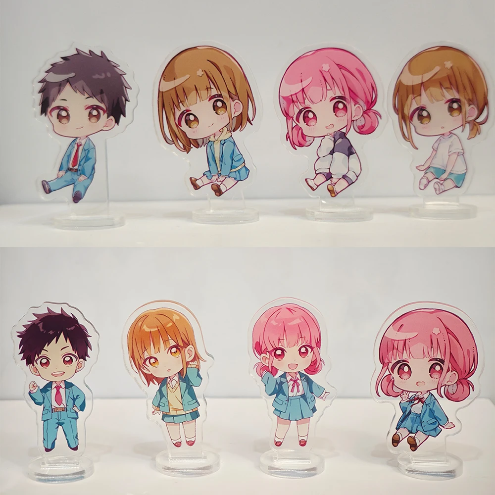 5cm Kawaii Chinatsu Kano Hina Chono Akrylowy Standee Niebieska Pudełko Anime Standee Dwustronna Dekoracja na…