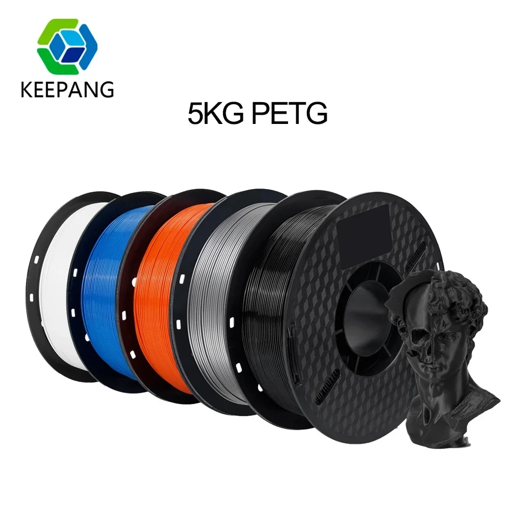 5KG Filament PETG do drukarek 3D, 1.75mm, materiał plastikowy, kolor czarny/biały, filament PETG 3D, materiały… 5KG Filament PETG do drukarek 3D, 1.75mm, materiał plastikowy, kolor czarny/biały, filament PETG 3D, materiały…