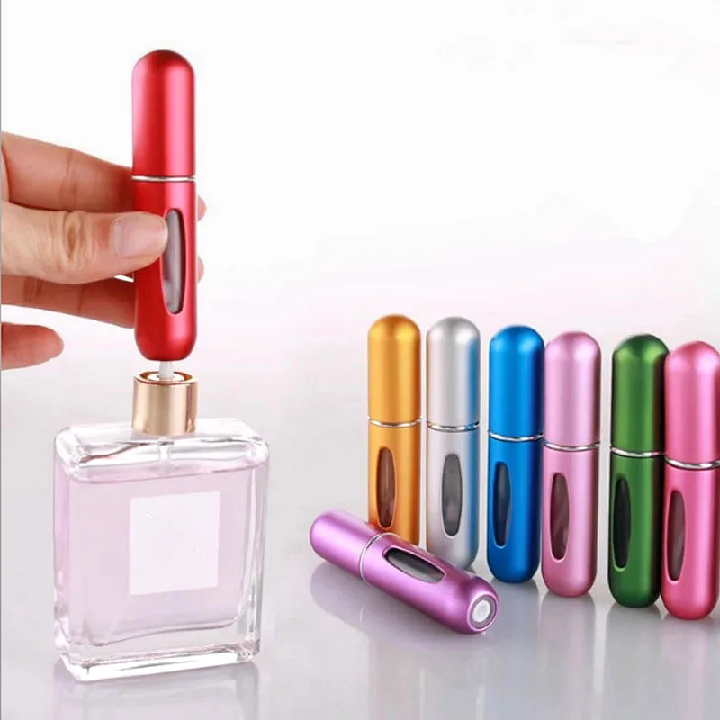 5ml butelka do napełniania perfum przenośny Mini słoik z rozpylaczem do wielokrotnego napełniania pompa… 5ml butelka do napełniania perfum przenośny Mini słoik z rozpylaczem do wielokrotnego napełniania pompa…
