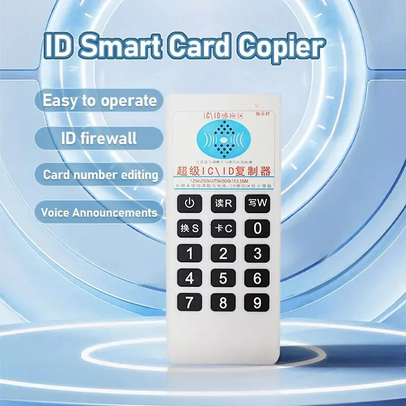 5YOA ręczna częstotliwość 125Khz do 13.56MHZ kopiarka powielacz Cloner RFID NFC czytnik kart IC pisarz Tag…
