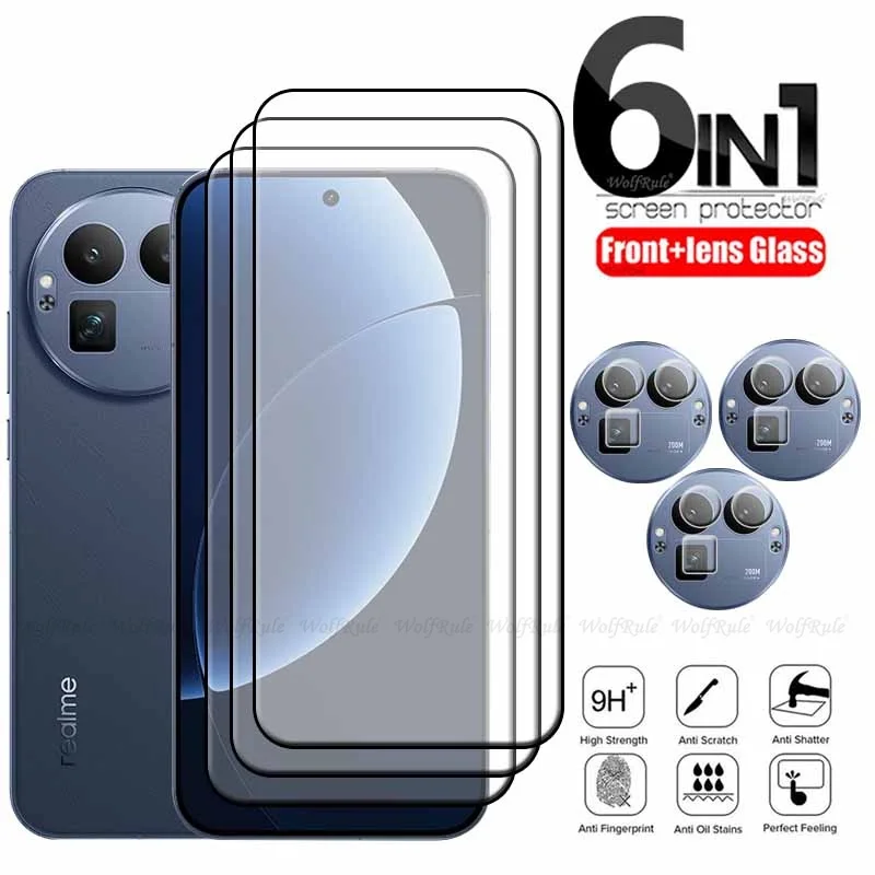 6-w-1 Szkło Hartowane do Realme GT 8 Pro OPPO Realme GT 8 Szkło Hartowane 9H Pełne Pokrycie Klej Ochronny na… 6-w-1 Szkło Hartowane do Realme GT 8 Pro OPPO Realme GT 8 Szkło Hartowane 9H Pełne Pokrycie Klej Ochronny na…