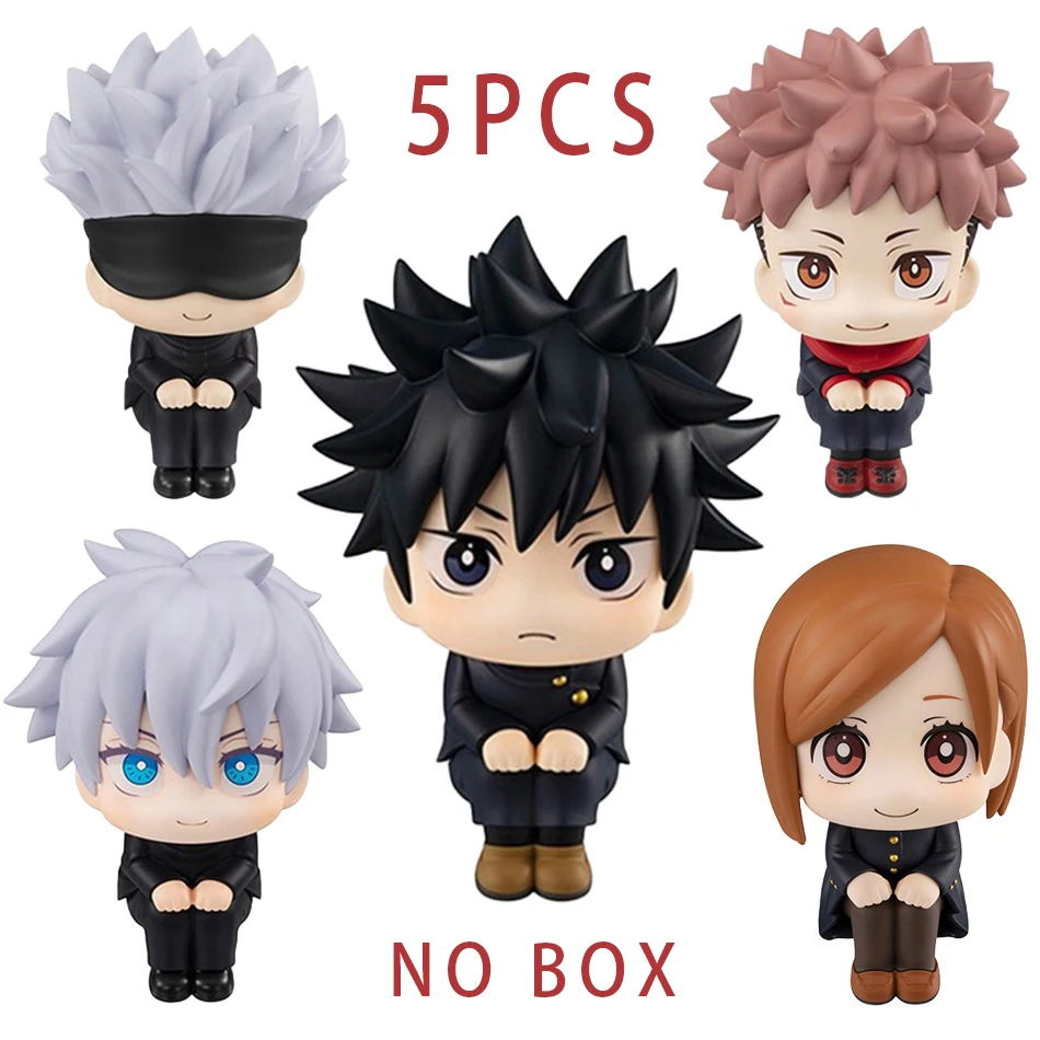 7-9cm Figurka Anime Jujutsu Kaisen Itadori Yuji Gojo Satori Fushiguro Megumi Kugisaki Kawaii Zabawka Dekoracja…