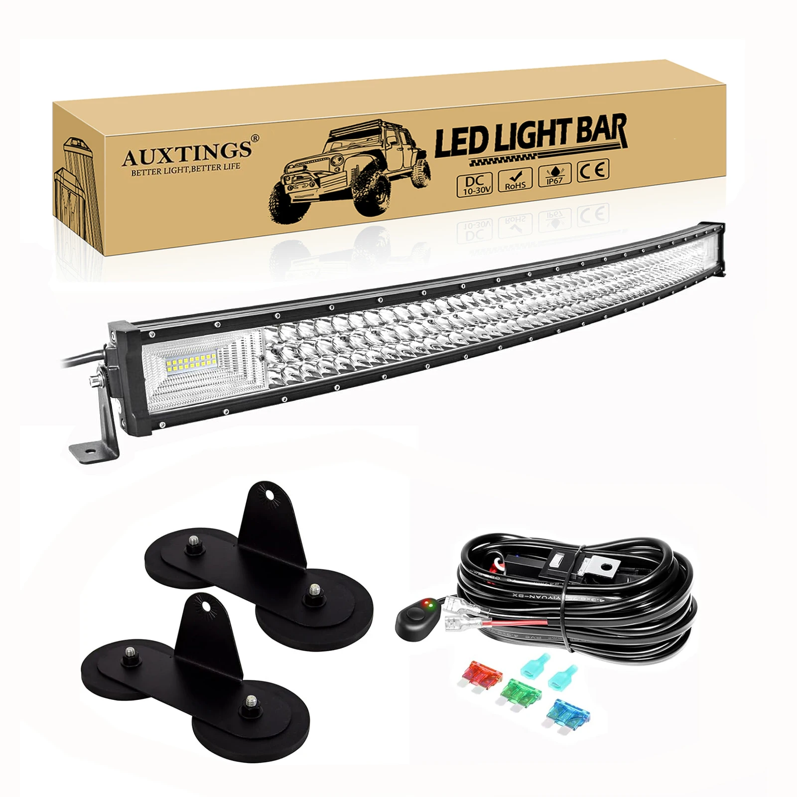 7D 22 – 52in Zakrzywiona listwa oświetleniowa LED 270W-675W Off Road z mocnymi wspornikami magnetycznymi… 7D 22 – 52in Zakrzywiona listwa oświetleniowa LED 270W-675W Off Road z mocnymi wspornikami magnetycznymi…