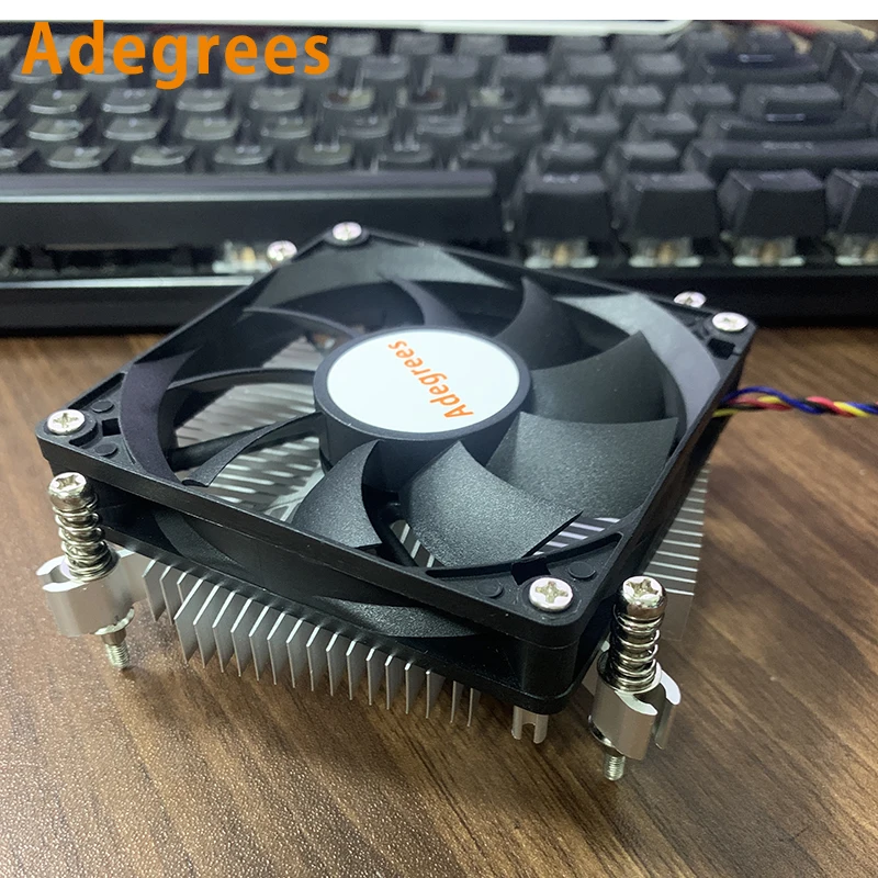 80MM MINI Chłodzenie CPU All-in-one, Wąski Wentylator do Obudowy Komputera dla Intel LGA 1155 1156 1150 1151… 80MM MINI Chłodzenie CPU All-in-one, Wąski Wentylator do Obudowy Komputera dla Intel LGA 1155 1156 1150 1151…