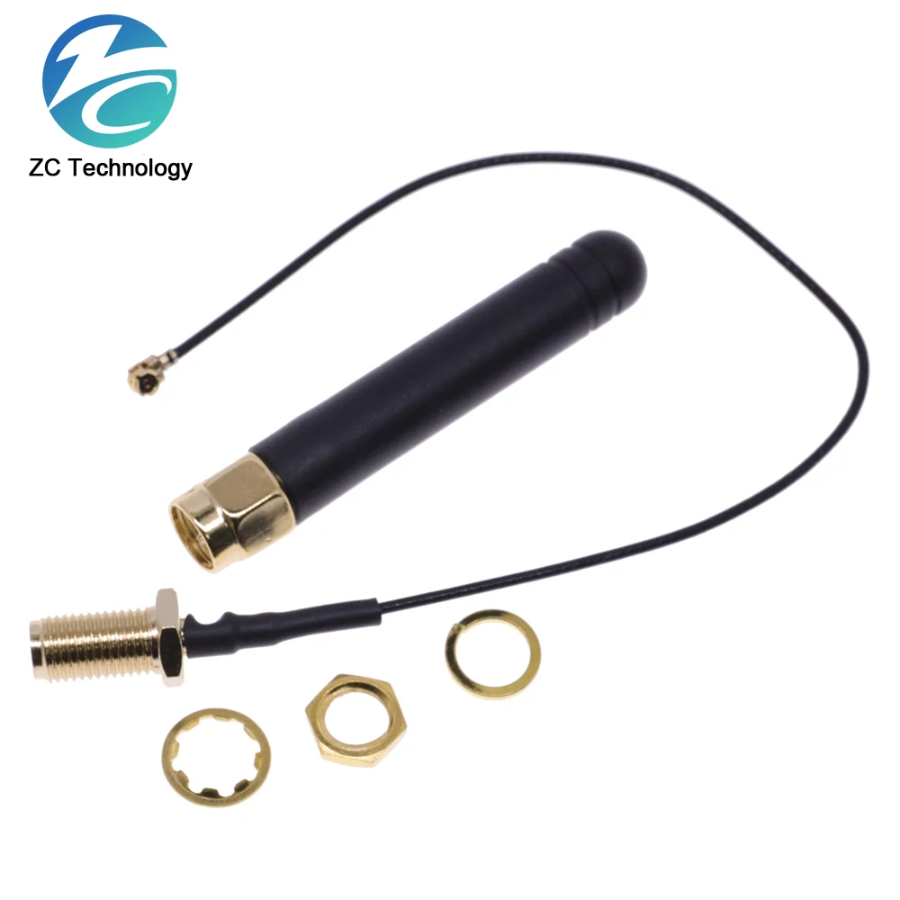 868MHz antena Lora Lorawan pbx 5dbi złącze męskie SMA GSM 868 IOT antena antena wodoodporna RP-SMA/u.FL kabel…