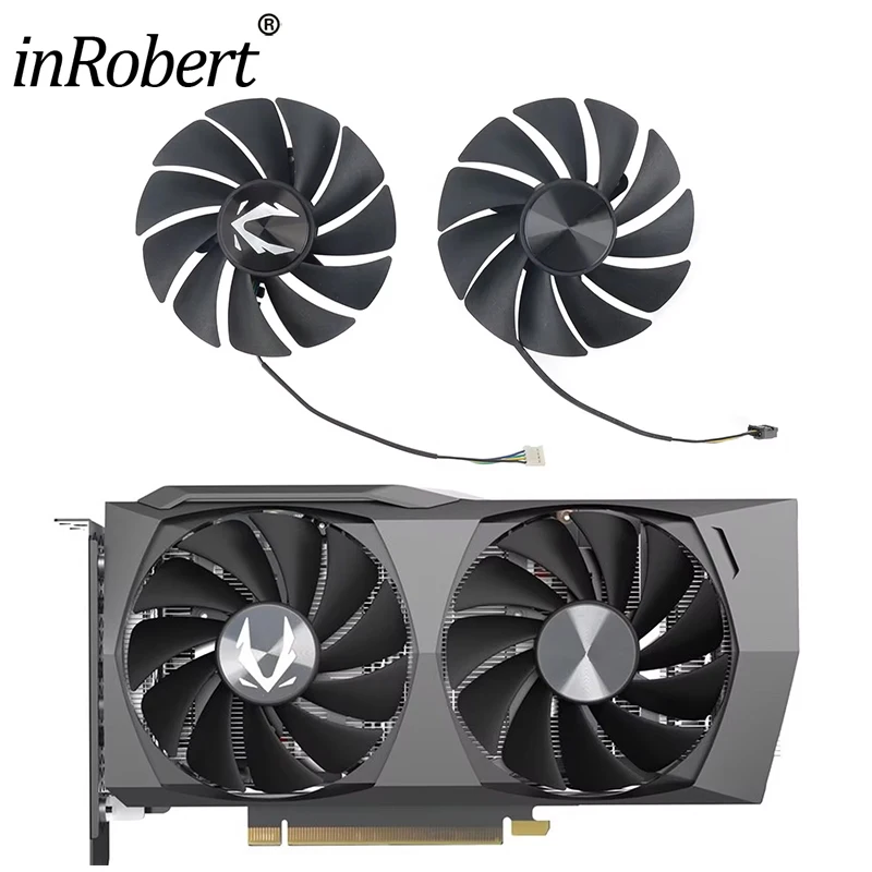88mm GA92S2U RTX3060Ti RTX3060 Ti GPU Wentylator chłodzący kartę graficzną do kart graficznych Zotac Gaming… 88mm GA92S2U RTX3060Ti RTX3060 Ti GPU Wentylator chłodzący kartę graficzną do kart graficznych Zotac Gaming…
