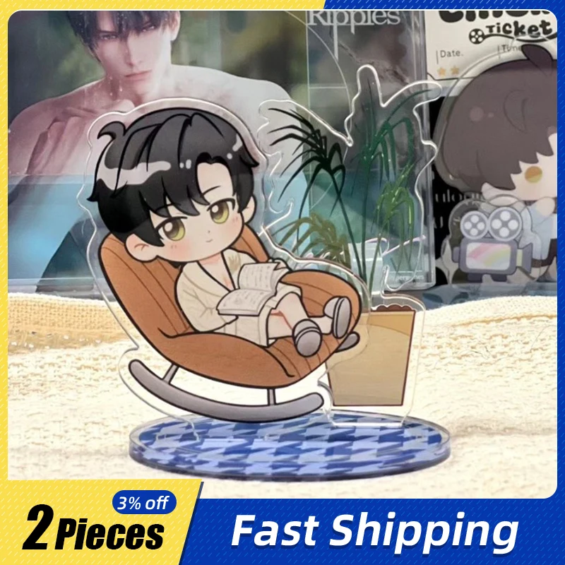 8cm/3.15in Stojące Płytki Miłość i Głęboki Kosmos Mini Akrylowe Figurki Anime Model Ozdoby na Biurko Zabawka… 8cm/3.15in Stojące Płytki Miłość i Głęboki Kosmos Mini Akrylowe Figurki Anime Model Ozdoby na Biurko Zabawka…