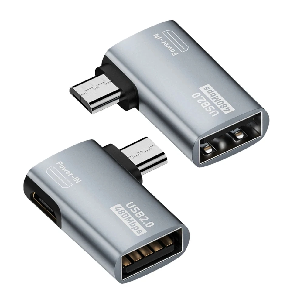 90-stopniowy lewy/prawy kąt zasilany adapter Micro USB na USB OTG do Fire TV Stick 4K Android Phone Tablet… 90-stopniowy lewy/prawy kąt zasilany adapter Micro USB na USB OTG do Fire TV Stick 4K Android Phone Tablet…