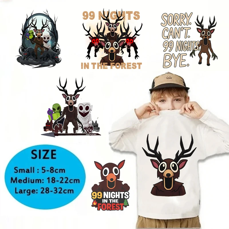 99 Noców w Lesie Naklejki Termotransferowe Cartoon Anime na Ubrania Naklejki Termiczne DIY Naklejki… 99 Noców w Lesie Naklejki Termotransferowe Cartoon Anime na Ubrania Naklejki Termiczne DIY Naklejki…