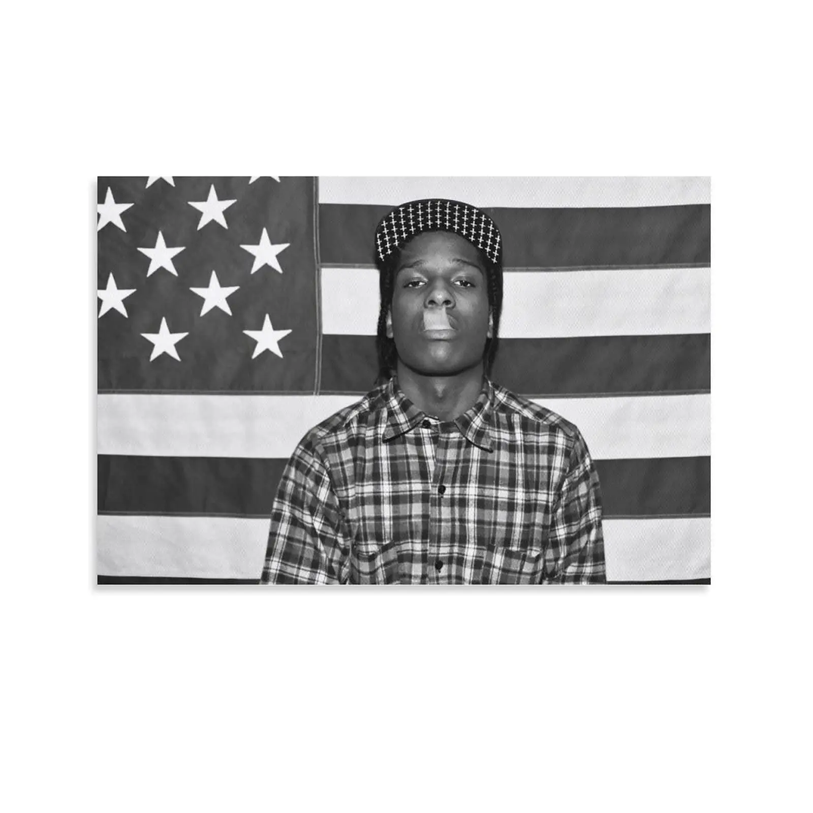 A$AP Rocky ASAP flaga amerykańska Rap raper motywacyjny inspirujący biuro siłownia dekoracja ścienna akademika… A$AP Rocky ASAP flaga amerykańska Rap raper motywacyjny inspirujący biuro siłownia dekoracja ścienna akademika…