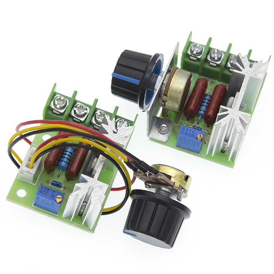 AC 220V 2000W SCR moduł regulatora napięcia ściemniacz regulator prędkości silnika termostat elektroniczny AC 220V 2000W SCR moduł regulatora napięcia ściemniacz regulator prędkości silnika termostat elektroniczny