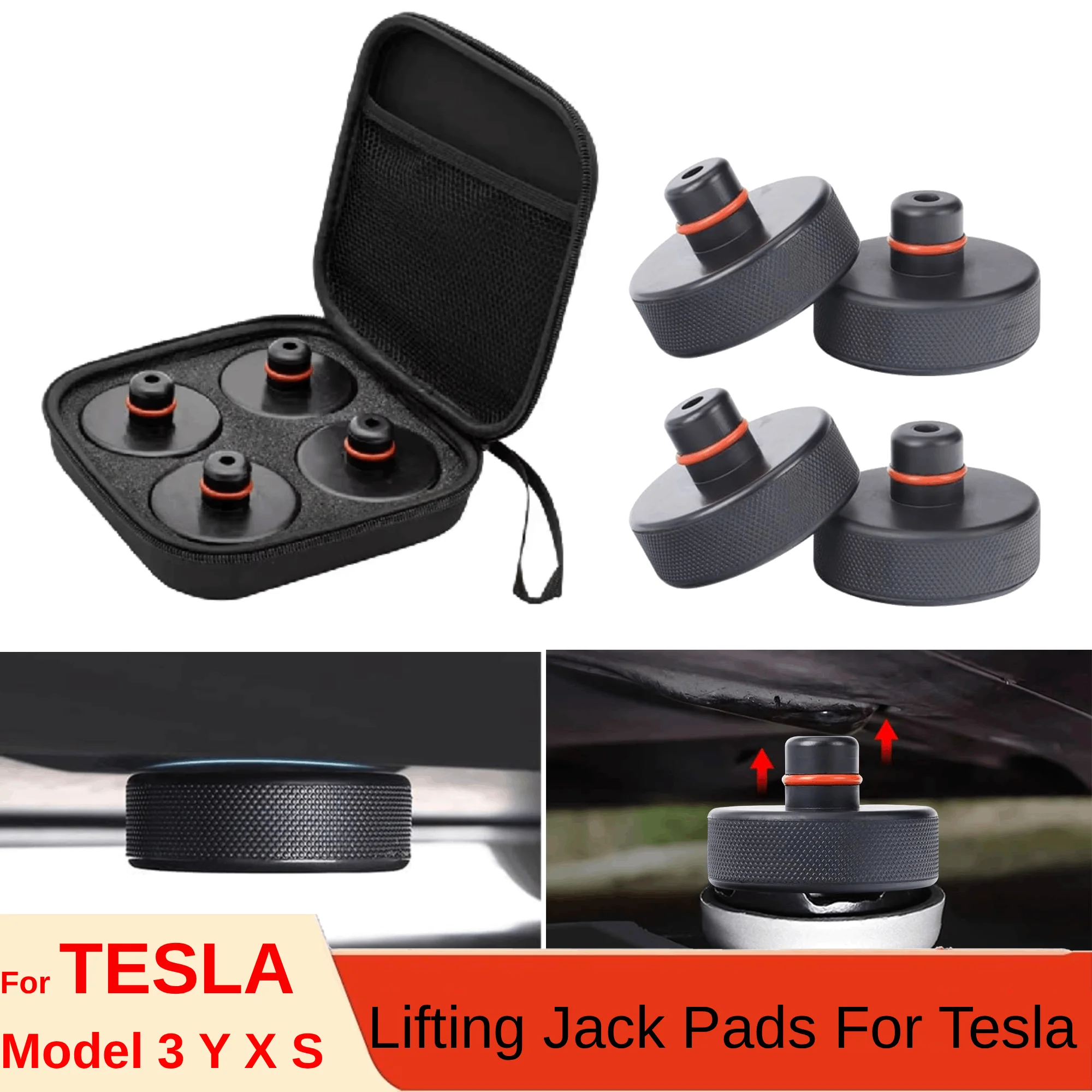 Adapter podnośnika samochodowego Tesla, podkładki pod kółka, akcesoria do Modelu 3, Modelu Y Juniper, Modelu… Adapter podnośnika samochodowego Tesla, podkładki pod kółka, akcesoria do Modelu 3, Modelu Y Juniper, Modelu…