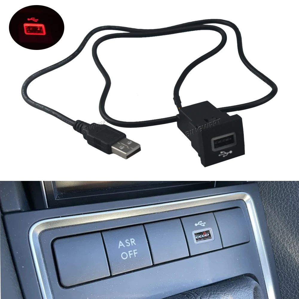 Adapter USB do radia samochodowego VW Golf 6 Jetta 5 MK5 Scirocco 2006-2012, interfejs audio, gniazdo USB… Adapter USB do radia samochodowego VW Golf 6 Jetta 5 MK5 Scirocco 2006-2012, interfejs audio, gniazdo USB…