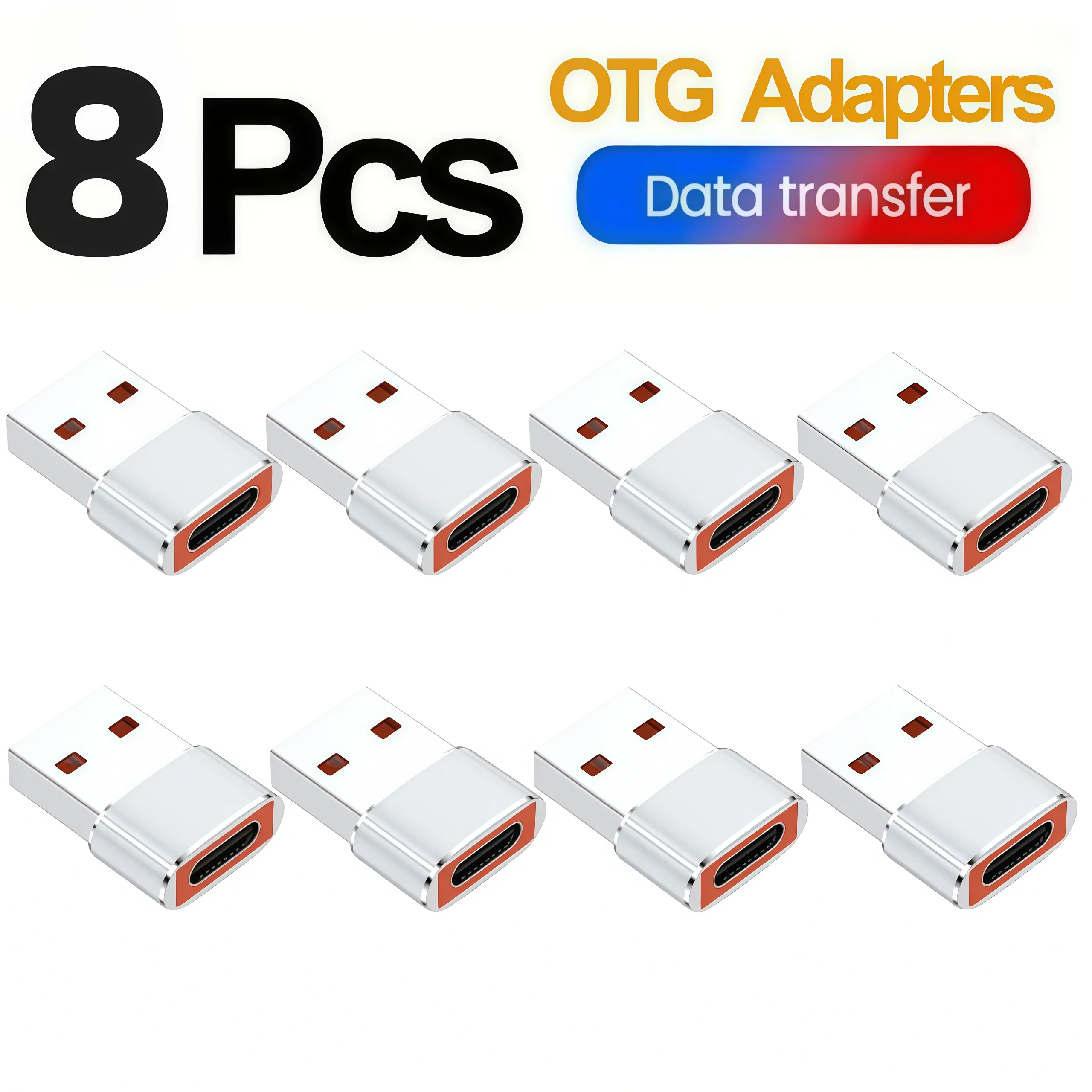 Adapter USB na USB C, szybkie ładowanie PD27W/66W, transfer danych 480Mbps, adapter OTG USB C żeński na USB… Adapter USB na USB C, szybkie ładowanie PD27W/66W, transfer danych 480Mbps, adapter OTG USB C żeński na USB…