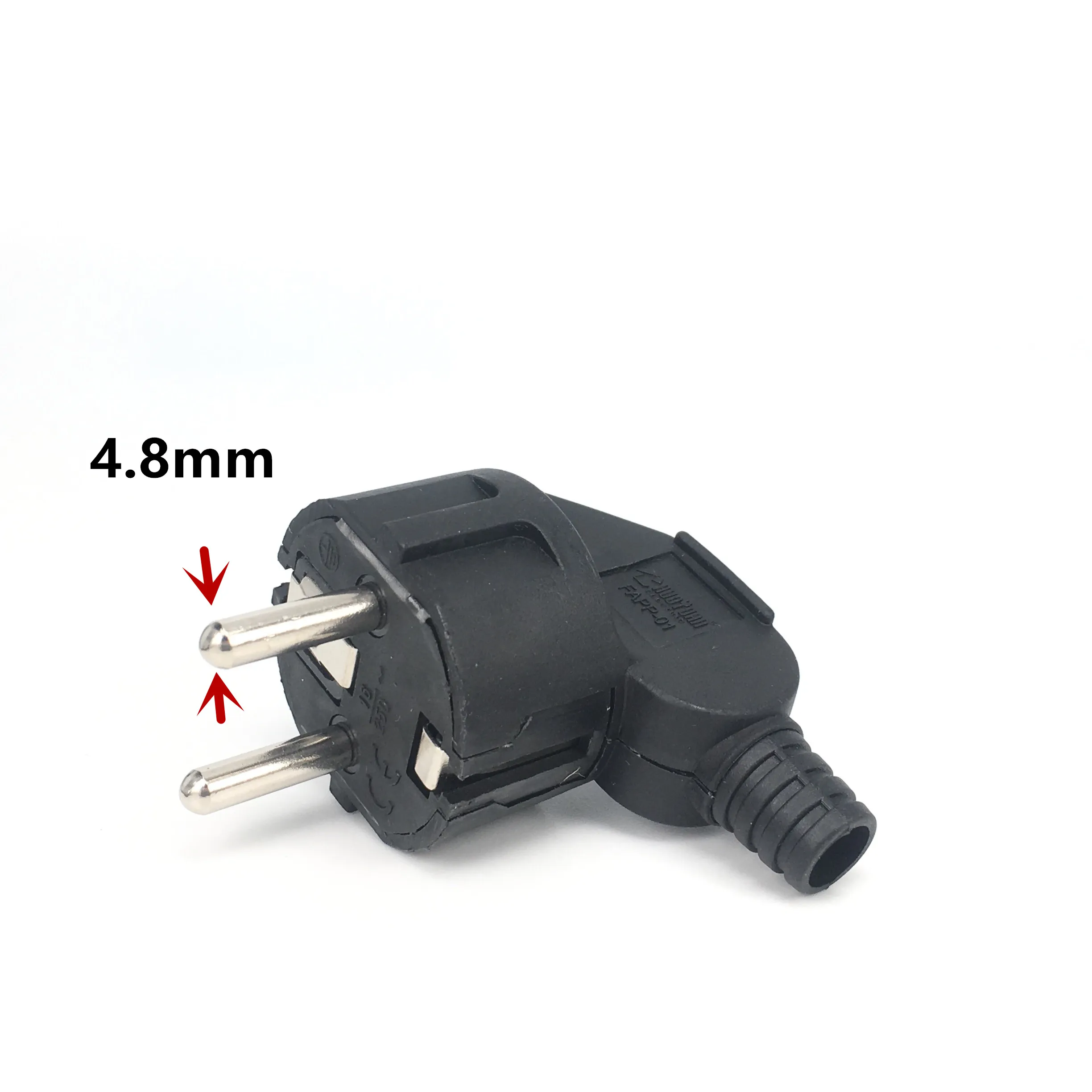 Adapter wtyczki EU 16A męskie gniazdo zamienne Rewireable Schuko Electeic gniazdo złącze Euro do przedłużacza…