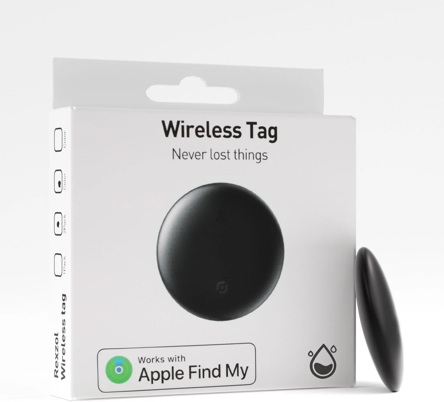 AirTag Inteligentny Lokalizator Przedmiotów Kompatybilny z Apple Find My (tylko iOS) Lokalizator Tagów do…