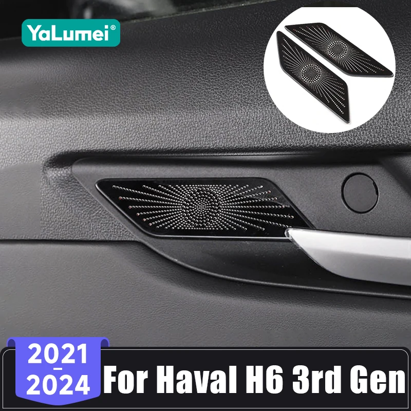 Akcesoria do Haval H6 3. generacji GT DHT-PHEV 2021 2022 2023 2024: wewnętrzna klamka tylnych drzwi, głośnik…