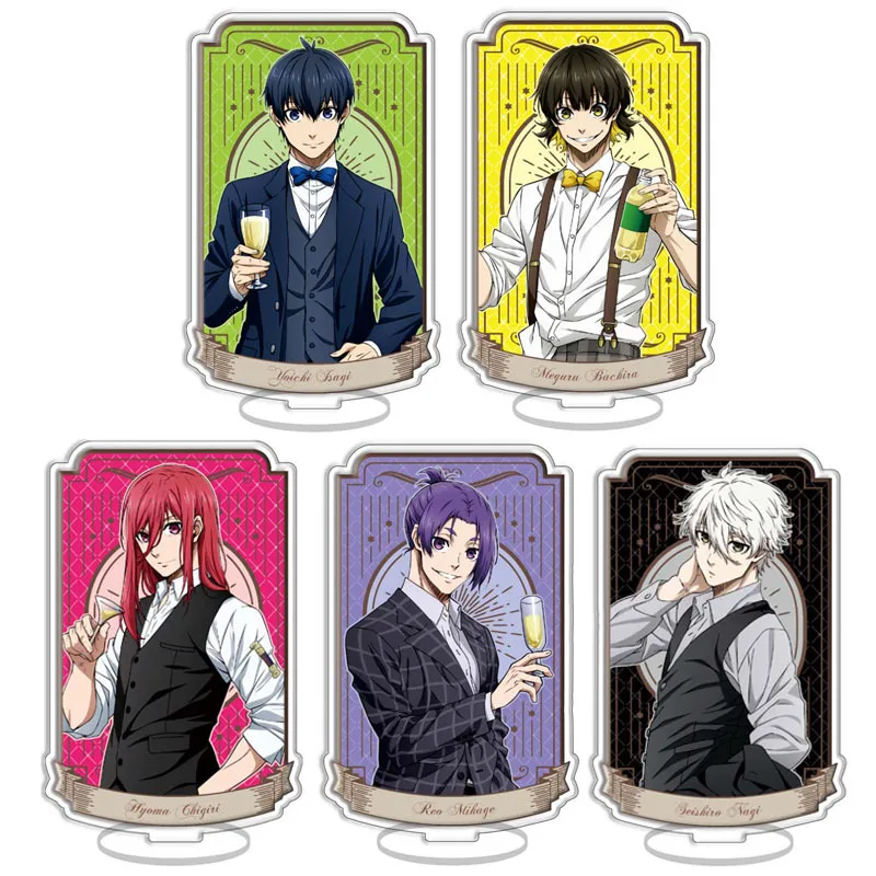 Akrylowy stojak anime Blue Lock, breloczek, dekoracja na biurko, modna figurka, ozdoba z kreskówki, prezent… Akrylowy stojak anime Blue Lock, breloczek, dekoracja na biurko, modna figurka, ozdoba z kreskówki, prezent…