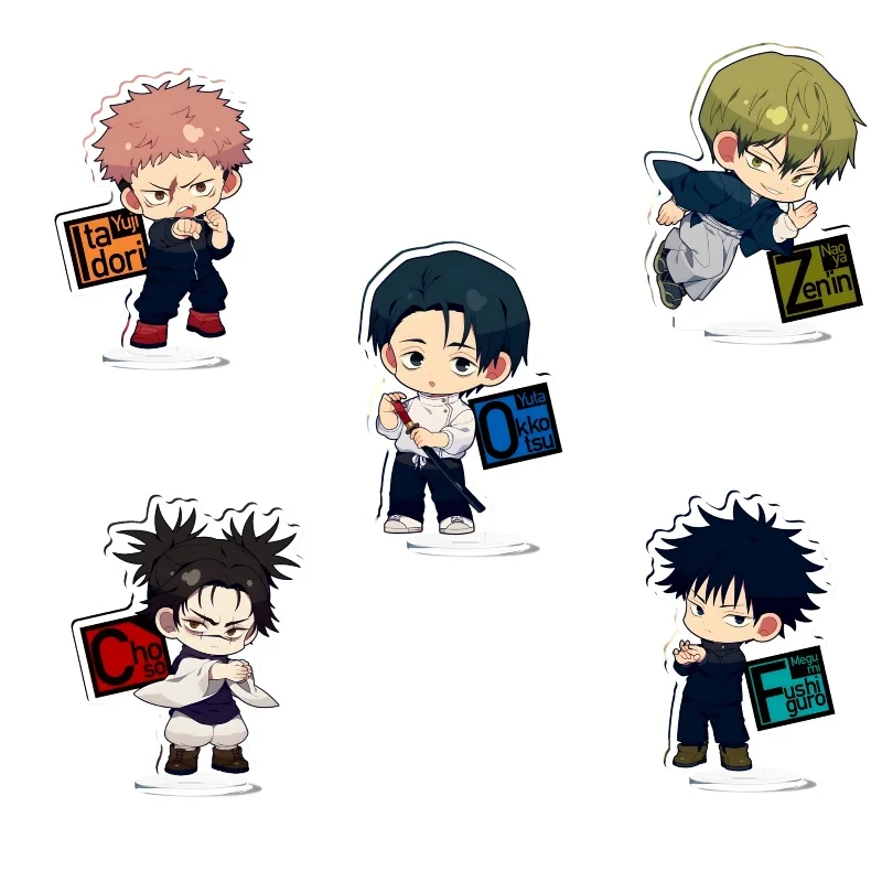 Akrylowy stojak z anime Jujutsu Kaisen, model, dekoracja, figurka na biurko, prezent dla fanów, produkty…