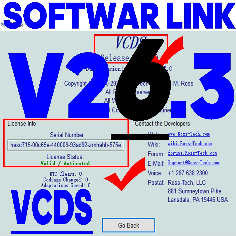Aktualizacja oprogramowania VAG COM OBD2 Scanner HEX V2 Interfejs USB do VW AUDI Skoda Nieograniczone VIN…