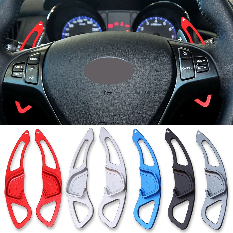 Aluminiowe nakładki na manetki zmiany biegów do Hyundai Genesis Coupe 2009 2010 2011, przedłużki manetek na… Aluminiowe nakładki na manetki zmiany biegów do Hyundai Genesis Coupe 2009 2010 2011, przedłużki manetek na…