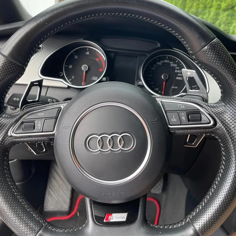 Aluminiowe przedłużki manetek zmiany biegów do kierownicy Audi A3 S3 8V A4 S4 A5 S5 B8.5 A6 S6 A7 S7 C7 Q5 Q7… Aluminiowe przedłużki manetek zmiany biegów do kierownicy Audi A3 S3 8V A4 S4 A5 S5 B8.5 A6 S6 A7 S7 C7 Q5 Q7…