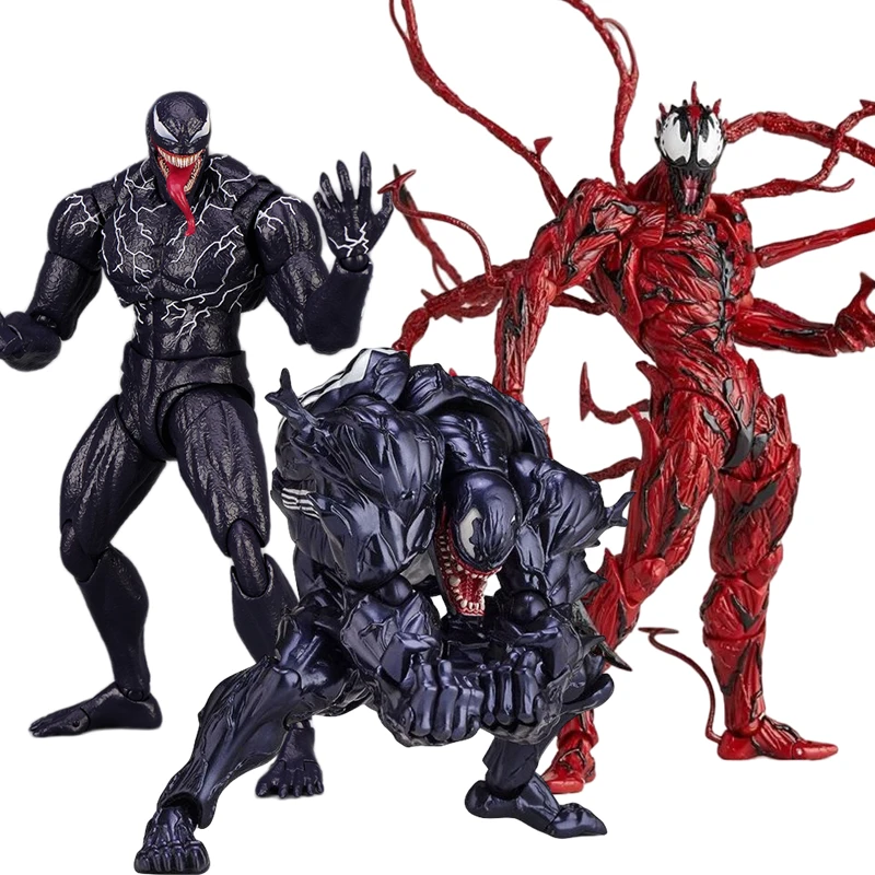 AMAZING YAMAGUCHI Venom Carnage Spider Man legends figurka wspólna ruchoma twarz statua Model lalki… AMAZING YAMAGUCHI Venom Carnage Spider Man legends figurka wspólna ruchoma twarz statua Model lalki…