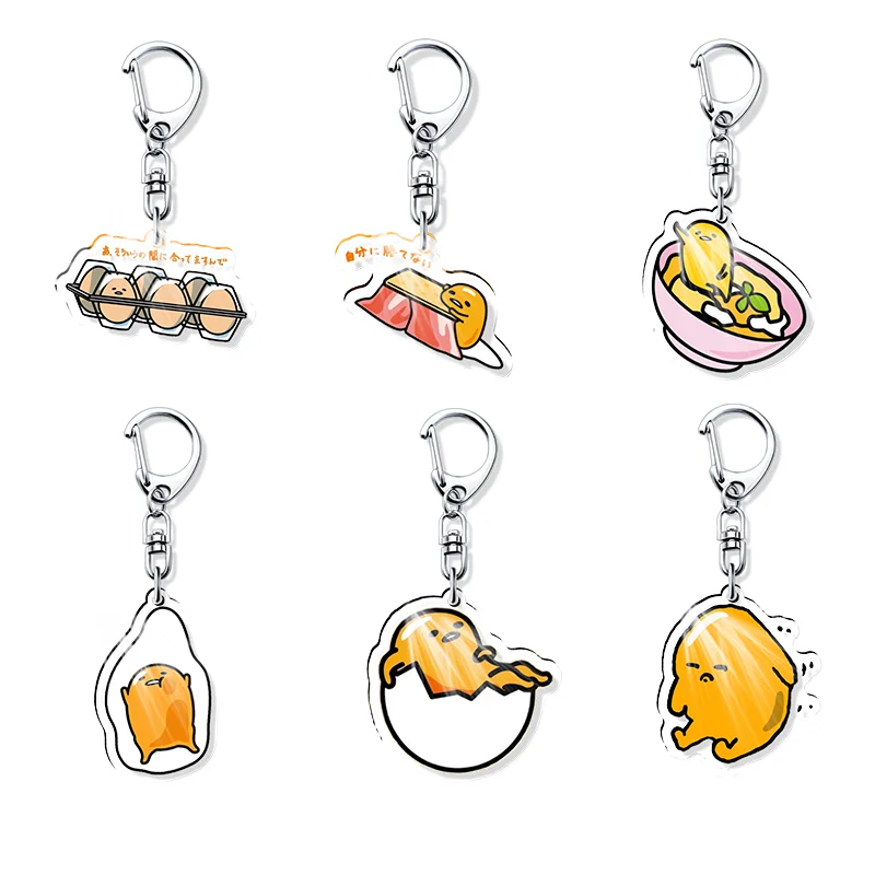 Anime Akrylowy Gudetama Nowość Zabawny Brelok Llavero Ozdoba do Torby Wisiorek Fani Kreatywność Animacja… Anime Akrylowy Gudetama Nowość Zabawny Brelok Llavero Ozdoba do Torby Wisiorek Fani Kreatywność Animacja…