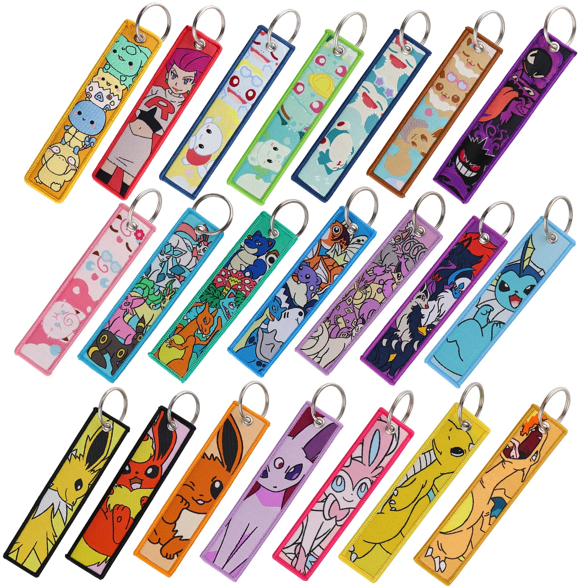 Anime Cute Animal Jet Tag Haftowane klucze Tag Kobiety Brelok Kreskówka Klucze samochodowe Biżuteria modowa… Anime Cute Animal Jet Tag Haftowane klucze Tag Kobiety Brelok Kreskówka Klucze samochodowe Biżuteria modowa…