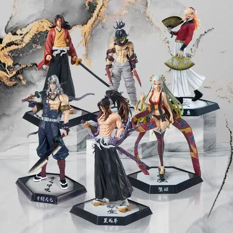 Anime Demon Slayer Figurka Kamado Tanjirou Nezuko Figurka akcji PVC Model Zabawki Zenitsu Figurka Inosuke…