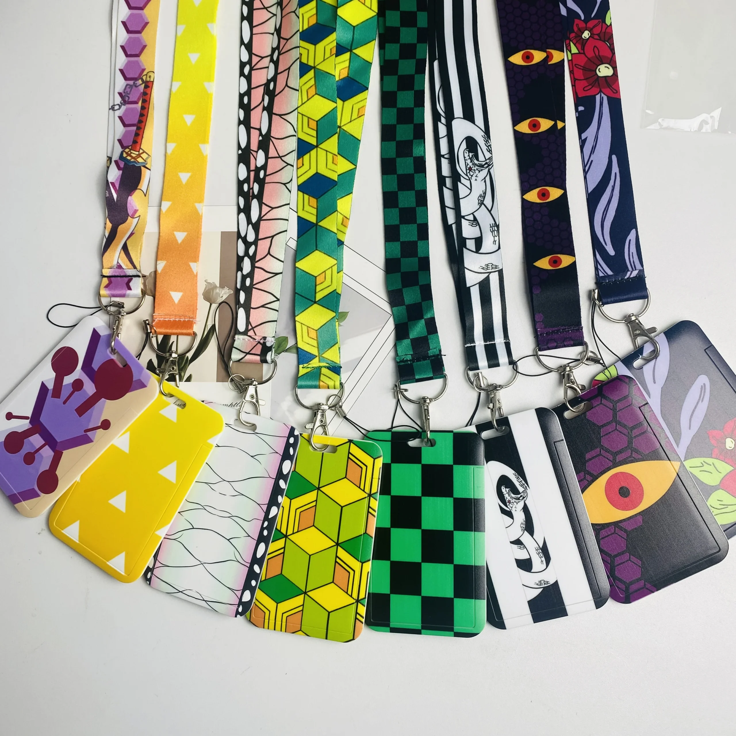 Anime etui na karty pasek na szyję smycz brelok ID autobus karta kredytowa przepustka powiesić linę Lariat… Anime etui na karty pasek na szyję smycz brelok ID autobus karta kredytowa przepustka powiesić linę Lariat…