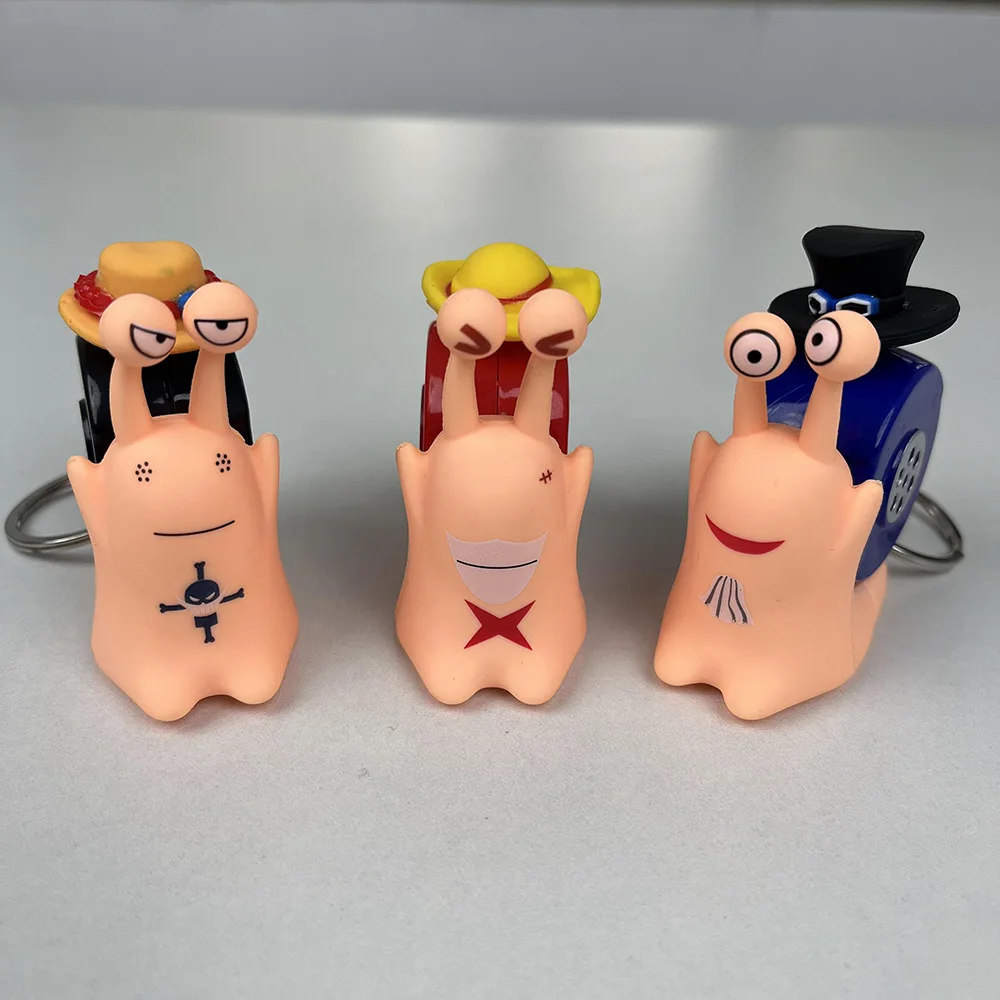 Anime One Piece Den Den Mushi Model Toys Cartoon Luffy Sabo Ace Snail Shaped Phone Can Sound Recording Toys… Anime One Piece Den Den Mushi Model Toys Cartoon Luffy Sabo Ace Snail Shaped Phone Can Sound Recording Toys…