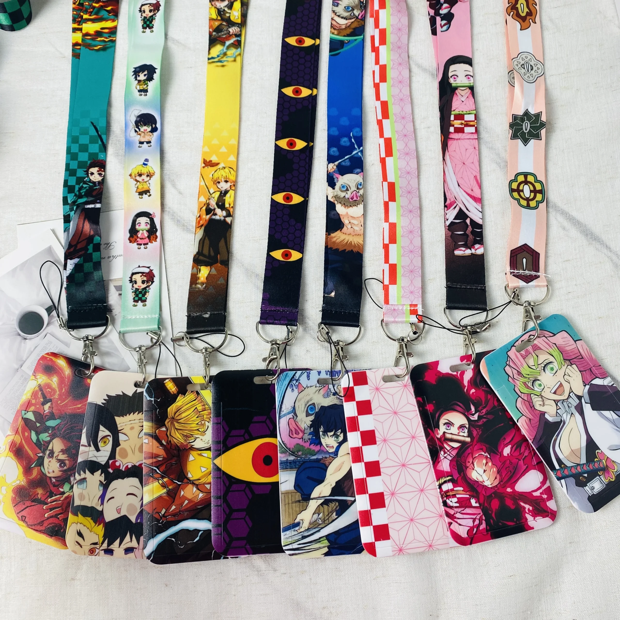 Anime Smycz Uchwyt na dokumenty Breloki Smycz na szyję na kartę Pass Uchwyt na kartę kredytową Paski Akcesoria… Anime Smycz Uchwyt na dokumenty Breloki Smycz na szyję na kartę Pass Uchwyt na kartę kredytową Paski Akcesoria…