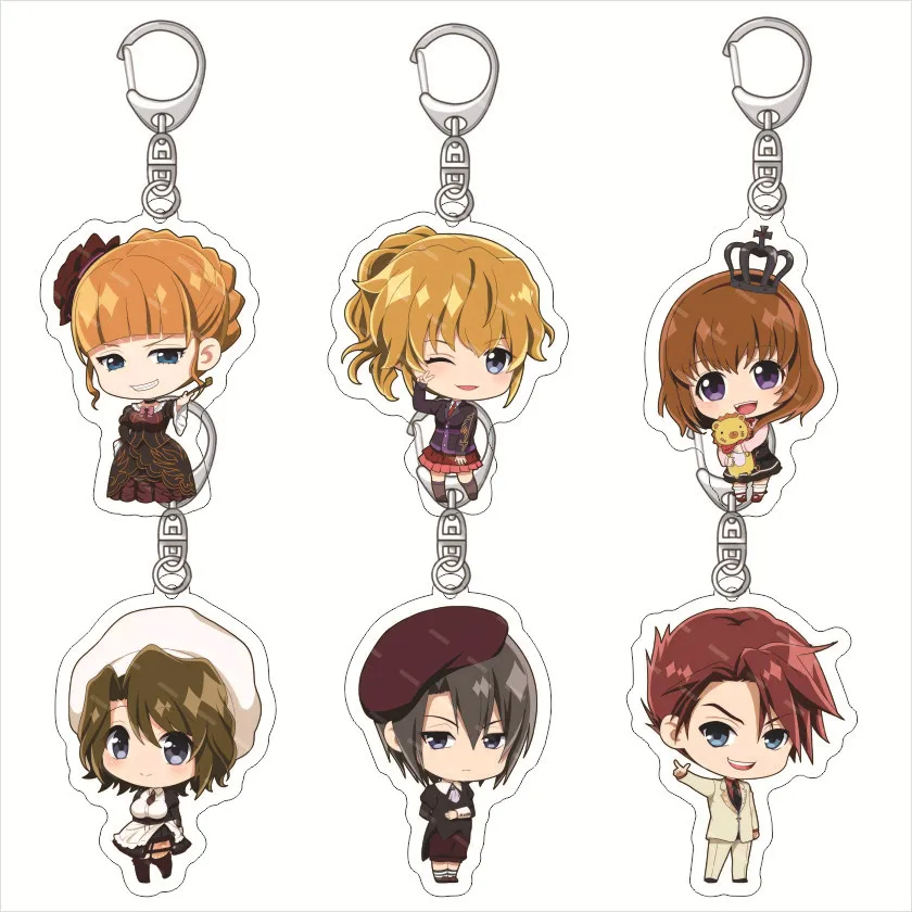 Anime Umineko When They Cry Akrylowy Brelok Biżuteria Produkty Animacyjne Breloczek Zawieszka do Torby… Anime Umineko When They Cry Akrylowy Brelok Biżuteria Produkty Animacyjne Breloczek Zawieszka do Torby…