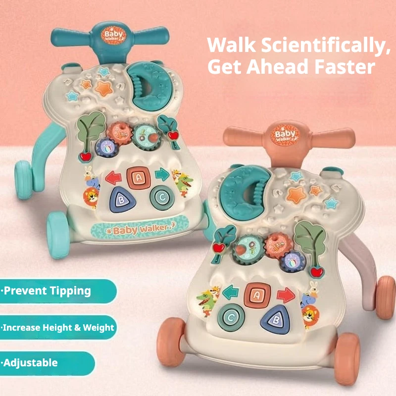 Anty-O-Leg Learning Walker – Wielofunkcyjny skuter dla niemowląt z regulowaną prędkością kół, regulowanym… Anty-O-Leg Learning Walker – Wielofunkcyjny skuter dla niemowląt z regulowaną prędkością kół, regulowanym…