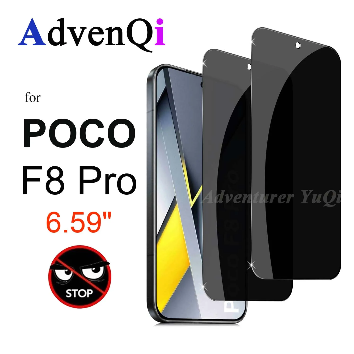 Antyszpiegowska folia ochronna na ekran do Xiaomi POCO F8 Pro 6.59 cala, szkło hartowane chroniące prywatność… Antyszpiegowska folia ochronna na ekran do Xiaomi POCO F8 Pro 6.59 cala, szkło hartowane chroniące prywatność…