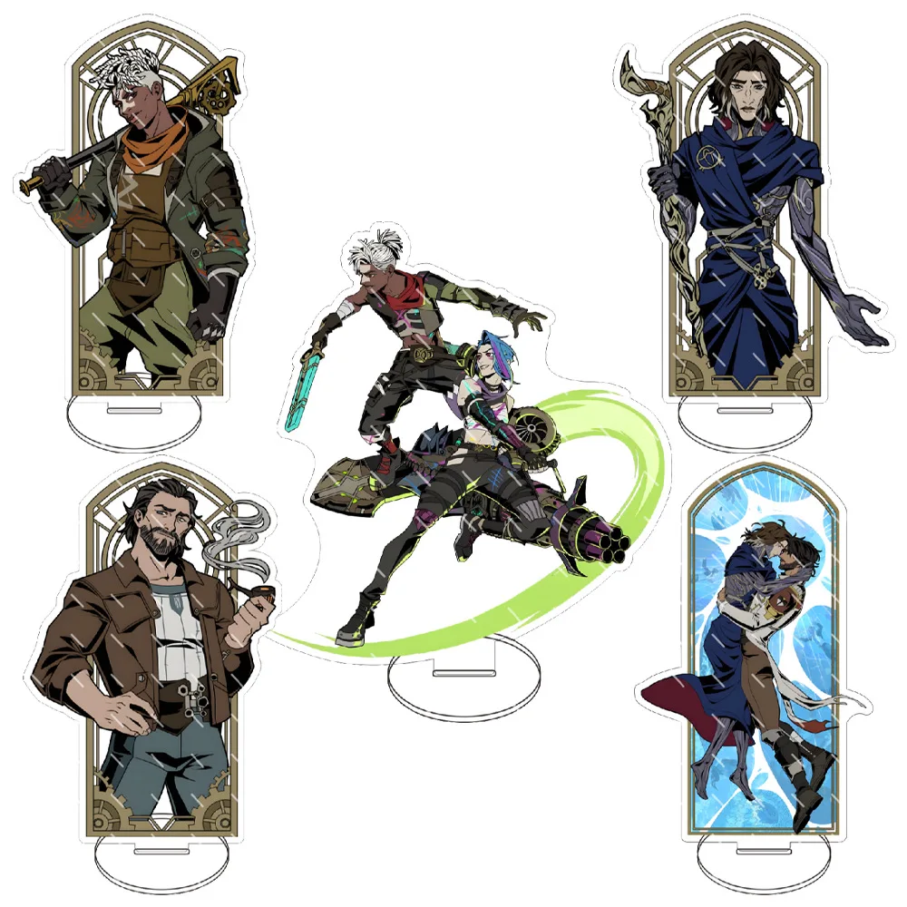 Arcane: League of Legends Akrylowa Podstawka Modelowa Dekoracja na Biurko Figurka Wyświetlacz Prezent dla… Arcane: League of Legends Akrylowa Podstawka Modelowa Dekoracja na Biurko Figurka Wyświetlacz Prezent dla…