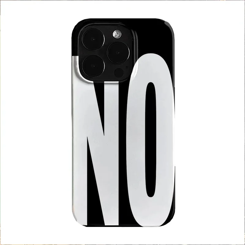 Artystyczne Białe Litery Czarne Miękkie Etui na Telefon iPhone 17 16 16E 15 14 13 12 11 Pro Max X XS Max 7 8… Artystyczne Białe Litery Czarne Miękkie Etui na Telefon iPhone 17 16 16E 15 14 13 12 11 Pro Max X XS Max 7 8…