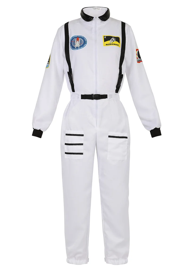 astronauta kostium dorosły astronauta kobiety mężczyźni lot kosmiczny kombinezon halloween cosplay… astronauta kostium dorosły astronauta kobiety mężczyźni lot kosmiczny kombinezon halloween cosplay…