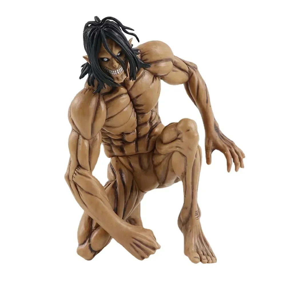 Atak Tytanów Eren Jaeger Giant ver. Figurka kolekcjonerska Model lalki Figurka Zabawki dla dzieci Prezent na…