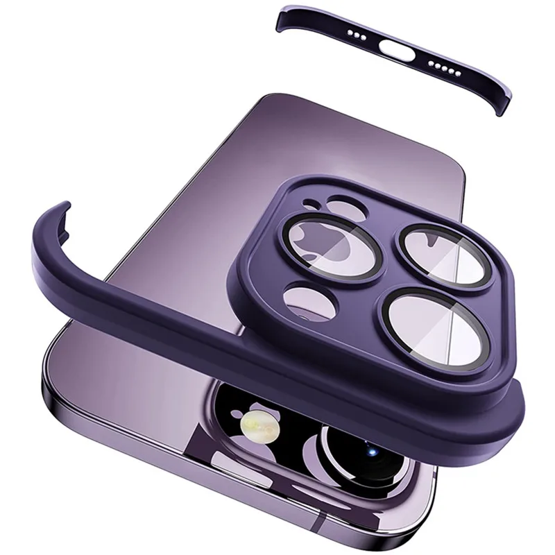 Bezramkowy silikonowy zderzak TPU ze szklaną osłoną obiektywu do iPhone’a 14 13 12 15 16 Pro Max Plus 15Pro… Bezramkowy silikonowy zderzak TPU ze szklaną osłoną obiektywu do iPhone’a 14 13 12 15 16 Pro Max Plus 15Pro…