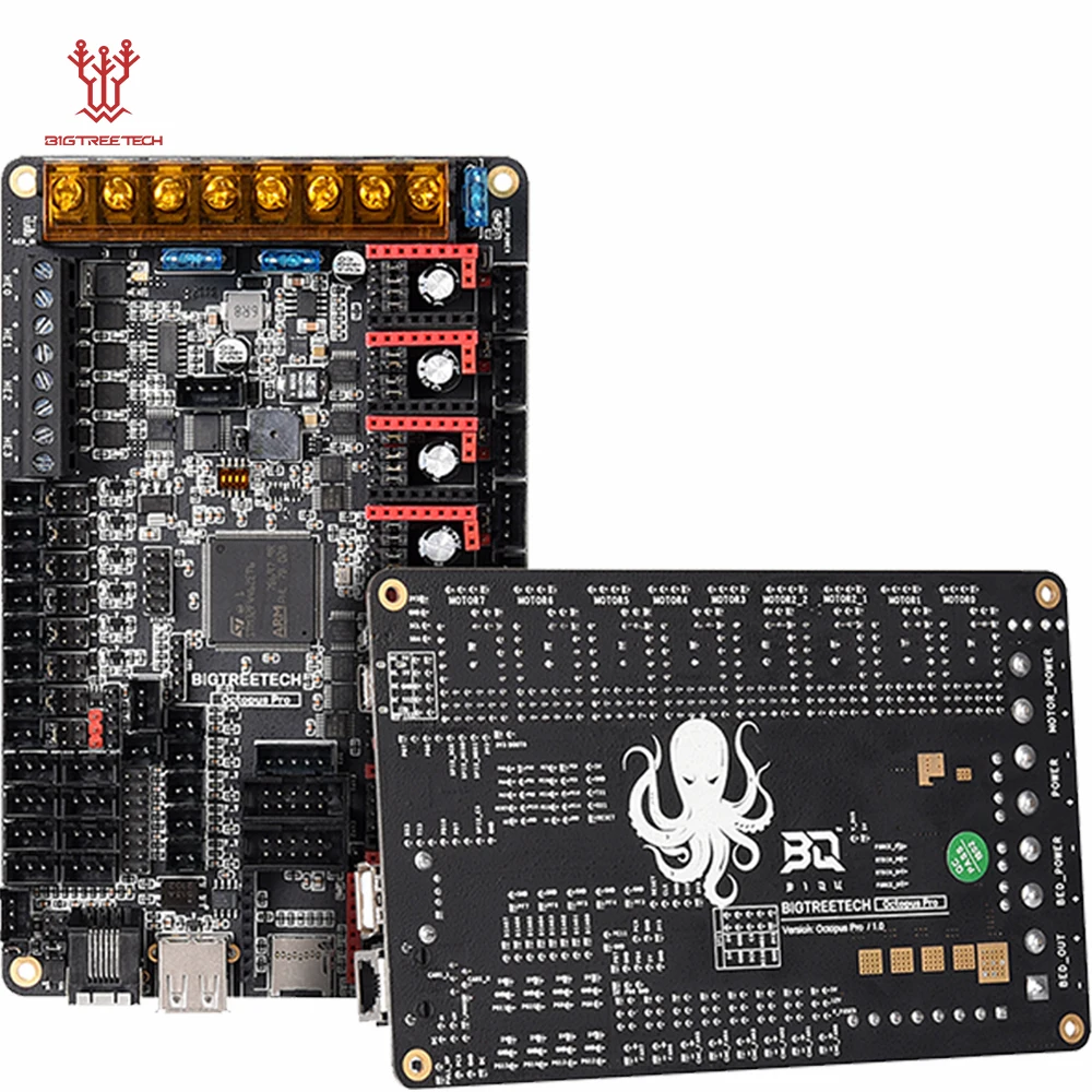 BIGTREETECH Octopus PRO V1.0/V1.1 Płyta główna 32-bitowy płytka sterująca Aktualizacja Octopus TMC5160T… BIGTREETECH Octopus PRO V1.0/V1.1 Płyta główna 32-bitowy płytka sterująca Aktualizacja Octopus TMC5160T…