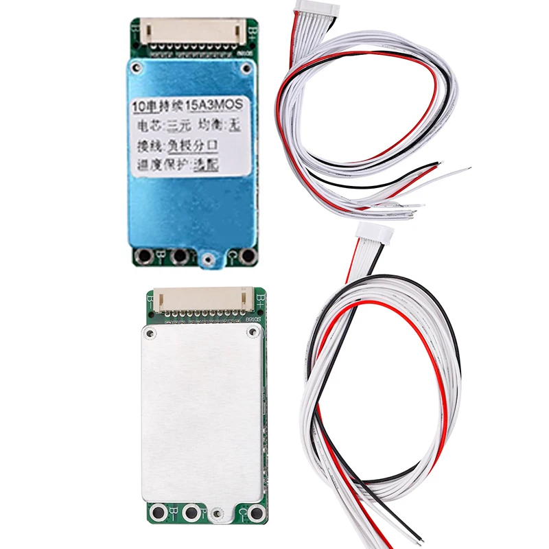 BMS 10S 36V 15A wspólny/port dzielony Li-ion Lipolimer 18650 tablica zabezpieczająca baterię litową…