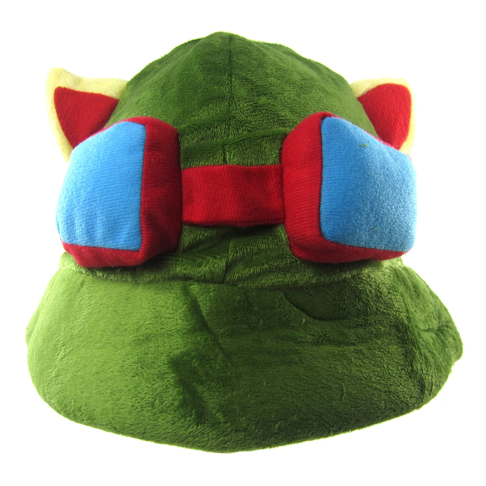 Brdwn Swift Scout Teemo Green Cosplay czapka do krykieta kapelusz przeciwsłoneczny czapka z daszkiem