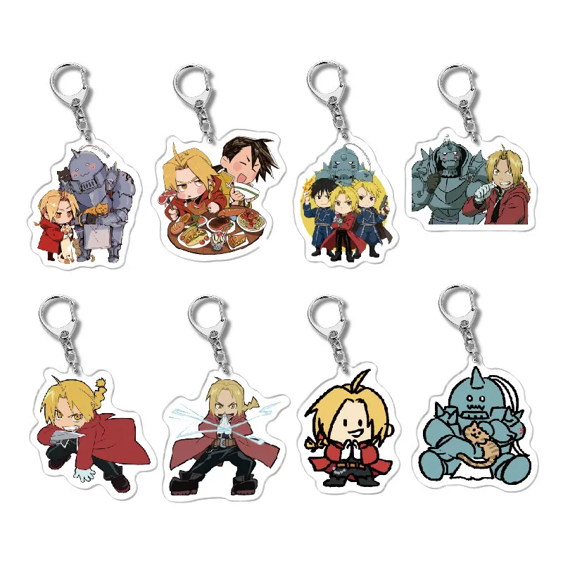 Breloczek akrylowy Fullmetal Alchemist Edward Elric, anime, biżuteria, brelok dla fanów, kolekcja, produkt…