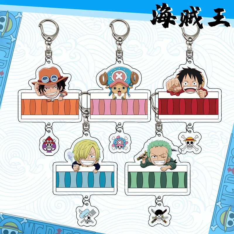 Breloczek akrylowy One Piece Monkey Luffy Roronoa Zoro Anime, zawieszka do torby, modny wisiorek, akcesoria… Breloczek akrylowy One Piece Monkey Luffy Roronoa Zoro Anime, zawieszka do torby, modny wisiorek, akcesoria…